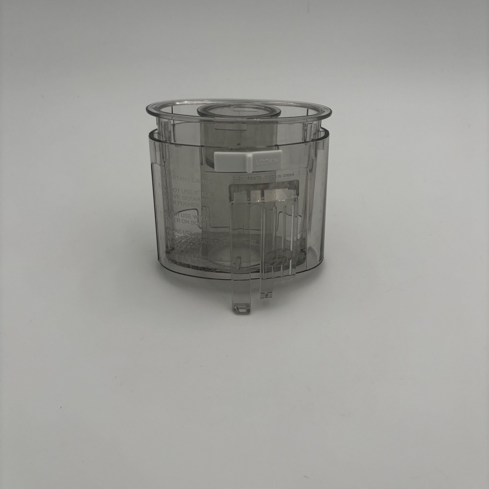 Cuisinart Food Processor Pusher Sleeve DLC-118BGTX Clear Excellent Replacement